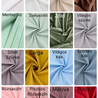 Egyszínű pamut