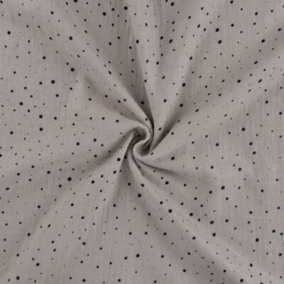 Homok alapon pöttyök lurex szállal